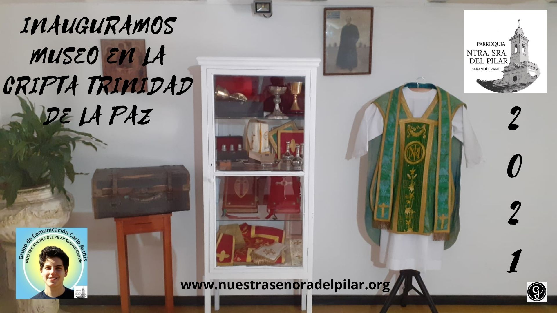 INAUGURACION DEL MUSEO EN LA CRIPTA 